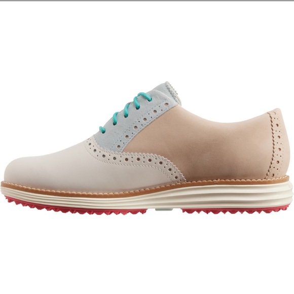 COLE HAAN
Leather Original Grand Shortwing Oxford Golf Shoes - Picture 5 of 8